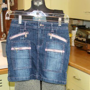 Girl Tribe Kid's Jean Skirt Denim